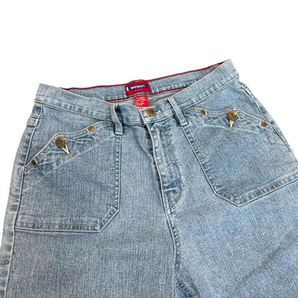 Westport denim capri size 10 y2k